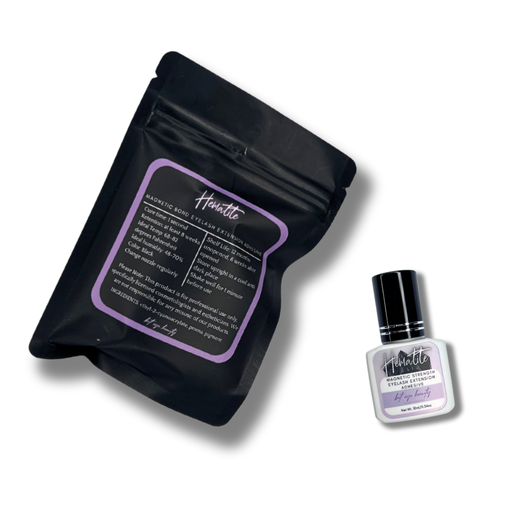 Hematite Magnetic Strength Eyelash Extension Adhesive