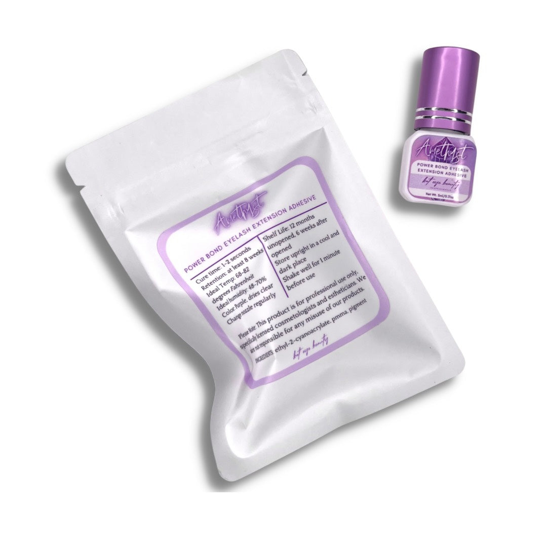 Amethyst Power Bond Eyelash Extension Adhesive